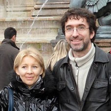 Viktoriya and Patrice Lajoye
