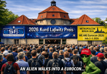 WHEN THE ALIEN JOINED THE EUROCON QUEUE, THE CHAOS BECAME SENTIENT AND REALITY GLITCHED: AN ALIEN WALKS INTO A EUROCON…