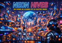 NEON HIVES: THE FUTURE AS A GLOBAL CITY OF ELECTRIC MINDS